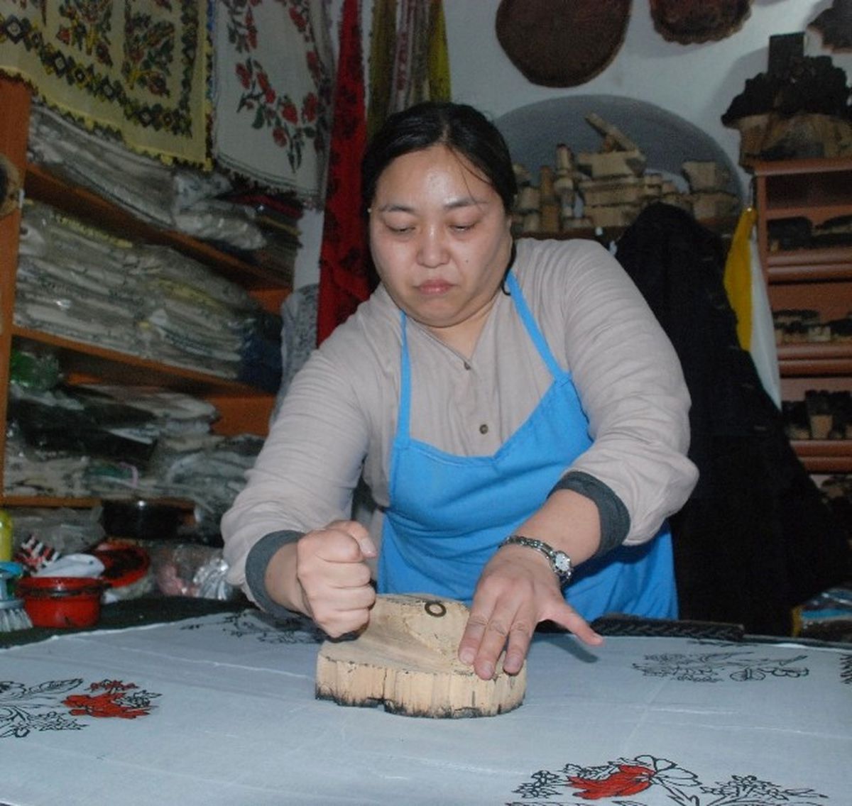 Japonya\'dan Tokat\'a Yazmacılık Öğrenmeye Geldi