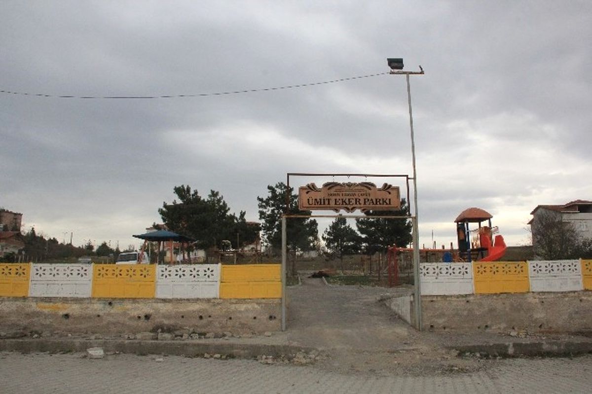 Kavak\'ta Şehit Ümit Eker Parkı Yenileniyor