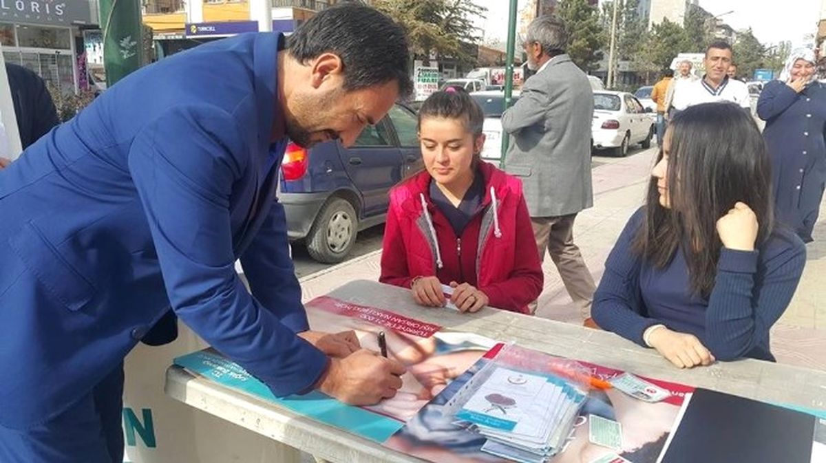 Sorgun\'da Organ Bağışı Stantı Açıldı