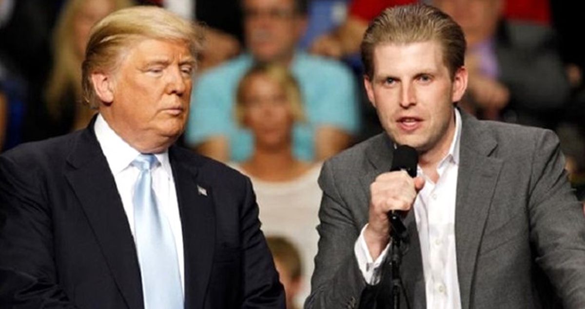 Trump'ın Oğlu Oy Pusulasını Twitter'da Paylaştı