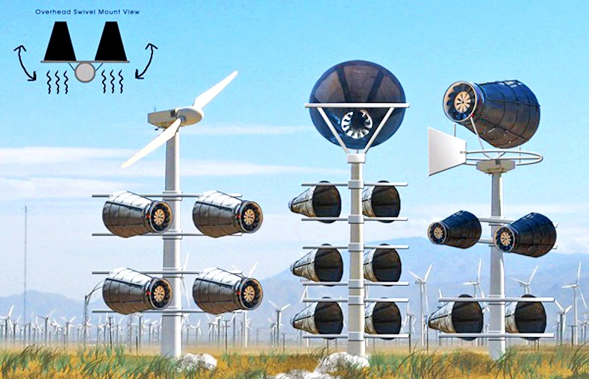 Yenilenebilir Enerji: 6 Yenilikçi Rüzgar Türbini Tasarımı