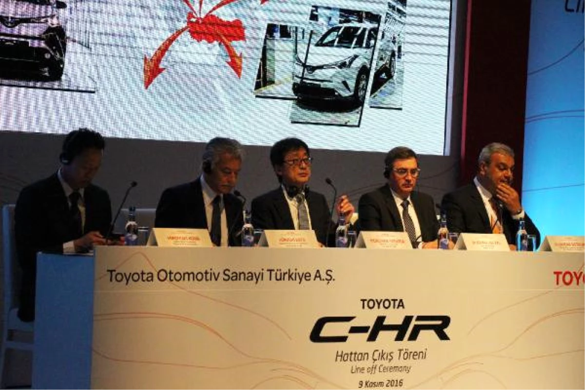 Adapazarı\'nda Toyota C-Hr\'nin Üretimine Başlandı