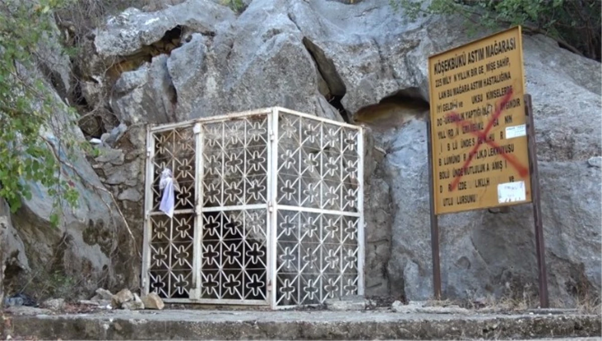 Anamur\'daki Köşekbükü Astım Mağarası Turizme Kazandırılacak