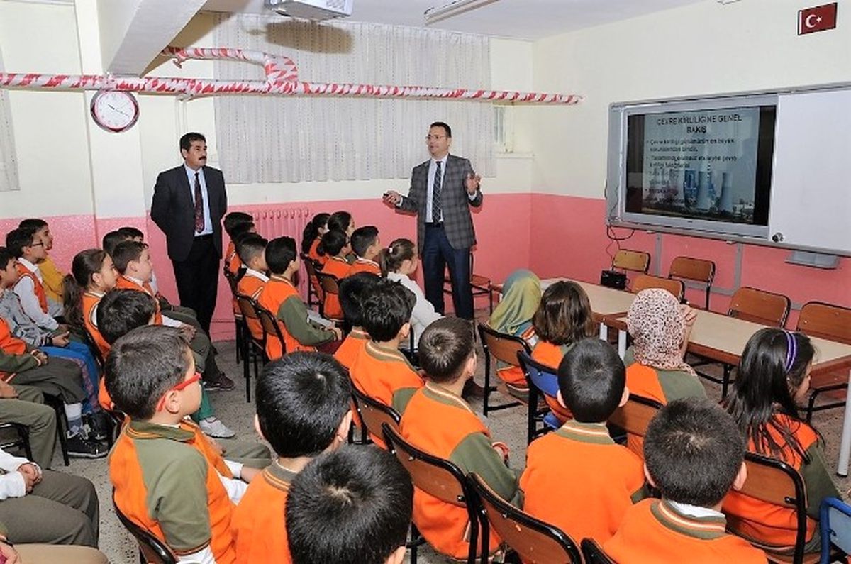Belediyeden Öğrencilere Çevre Bilinci Eğitimi