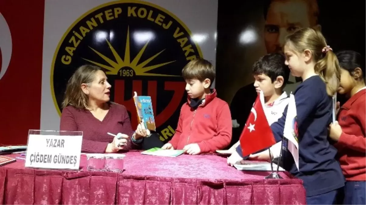 Gaziantep Kolej Vakfı Çiğdem Gündeş\'i Ağırladı