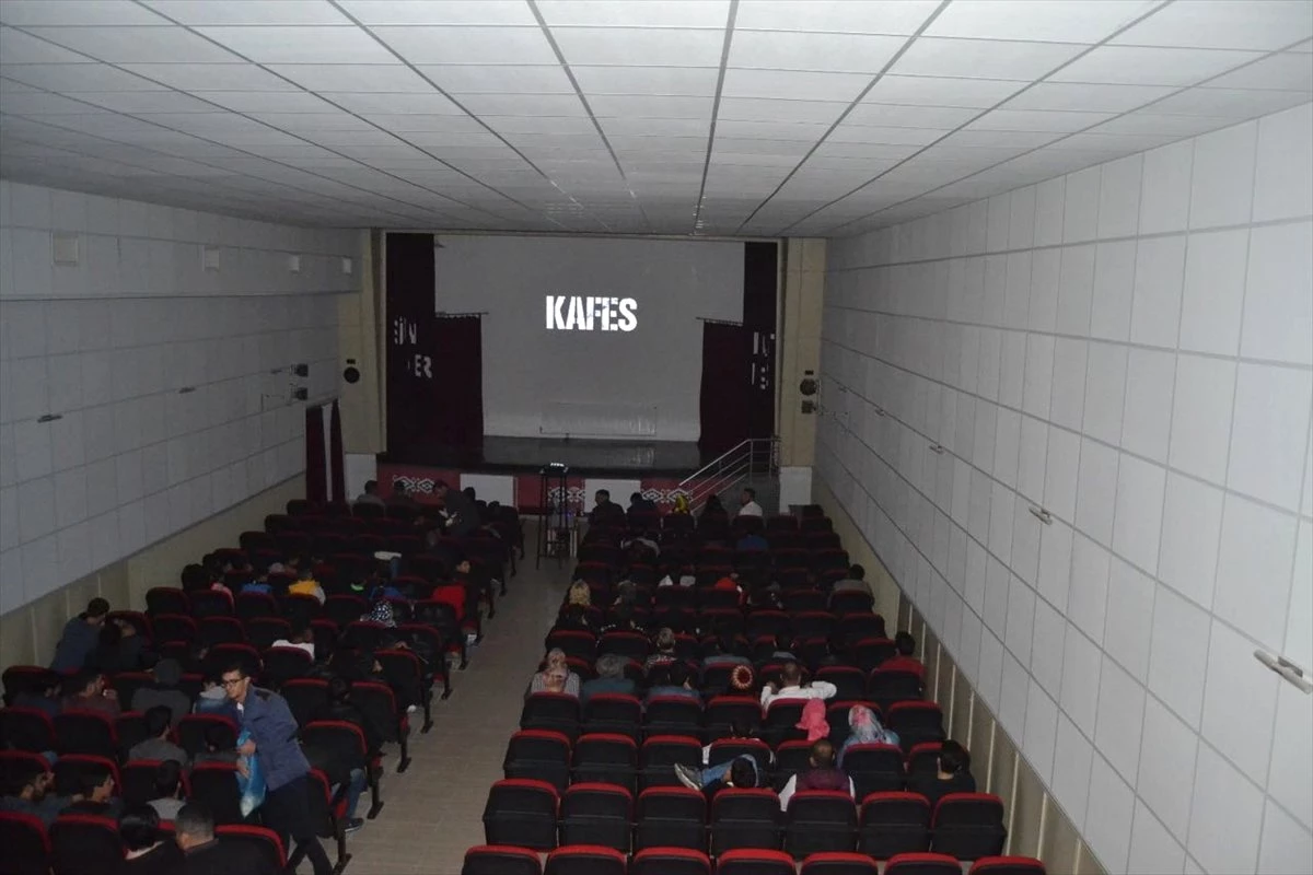 Kafes" Filmi Akseki\'de Gösterildi