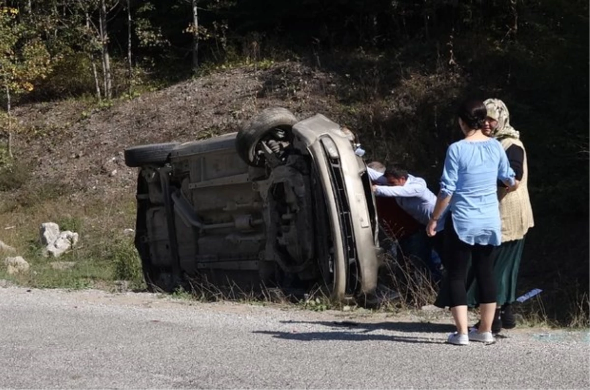 Kastamonu\'da Trafik Kazası: 1 Yaralı