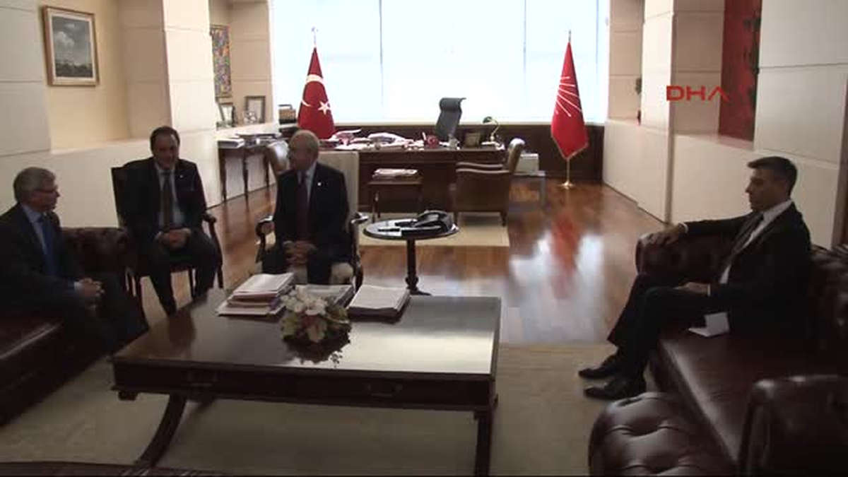 Kılıçdaroğlu, Norveç Eski Başbakanı Kjell Magne Bondevik Ile Görüştü