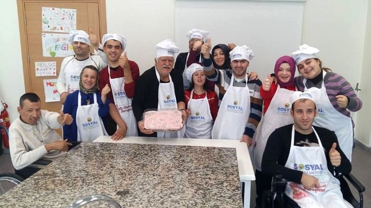 Kursiyerler \'Dünya Engelli Gününe\' Hazırlanıyor