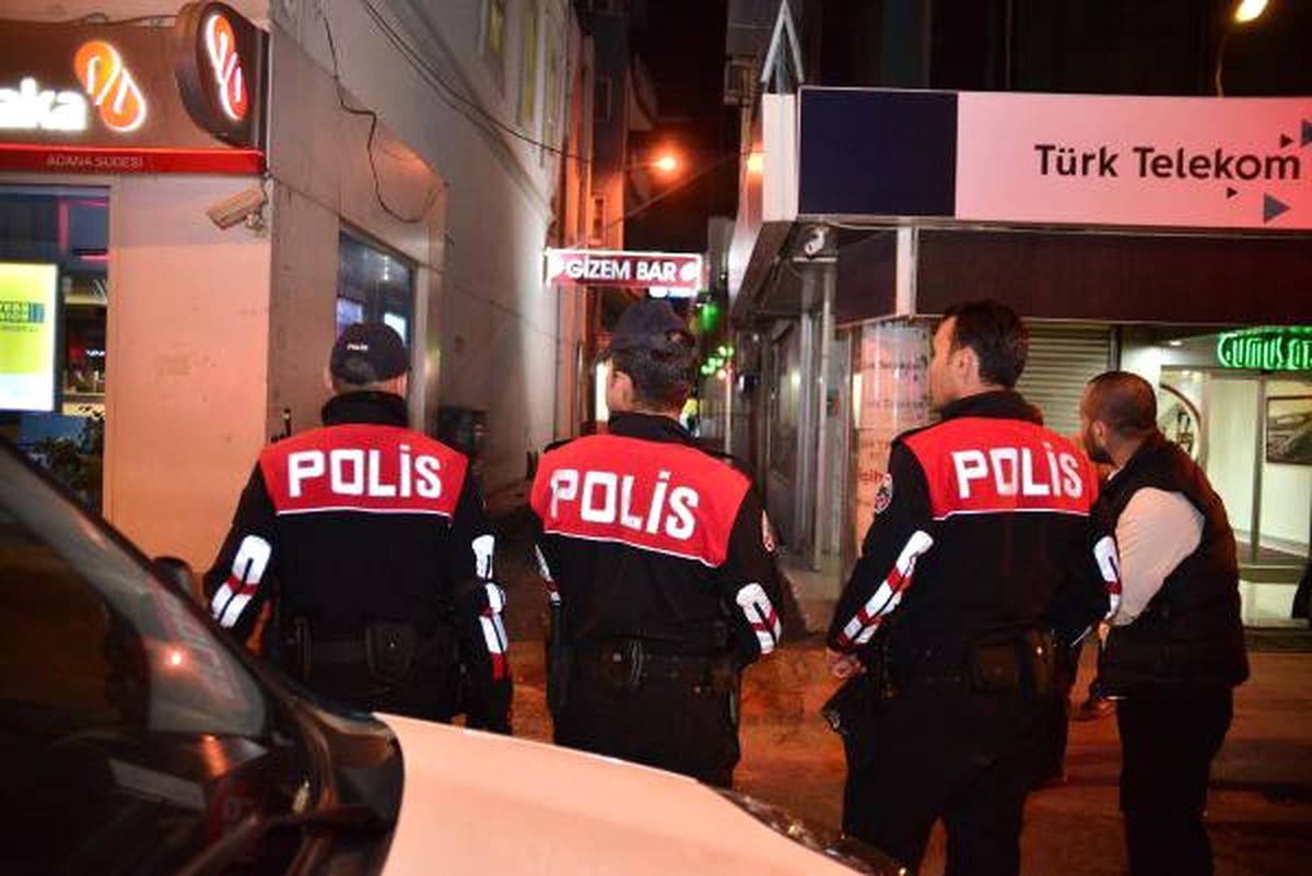 Adana\'da Bar ve Gece Kulüplerinde Asayiş Uygulaması