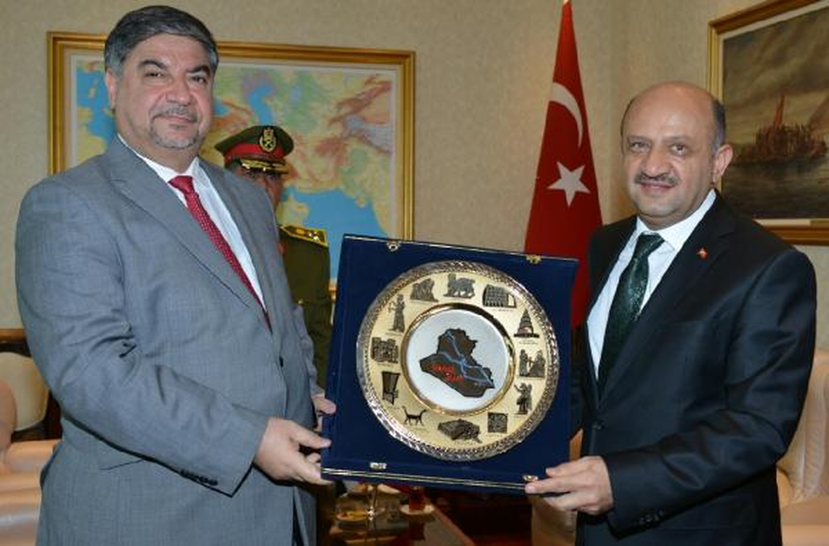 Bakan Fikri Işık, Irak\'ın Ankara Büyükelçisi Tallal Jameel Saleh Al-Obaidi Kabul Etti