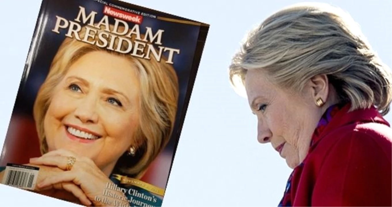 Beklenti Rüzgarına Kapılan Amerikan Dergisi "Kadın Başkan" Kapağı ile Okuyuculara Ulaştı