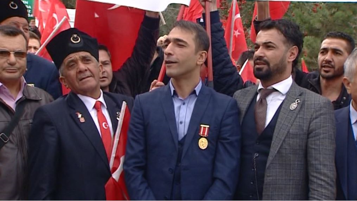 Belçika Büyükelçiliği Önünde Protesto