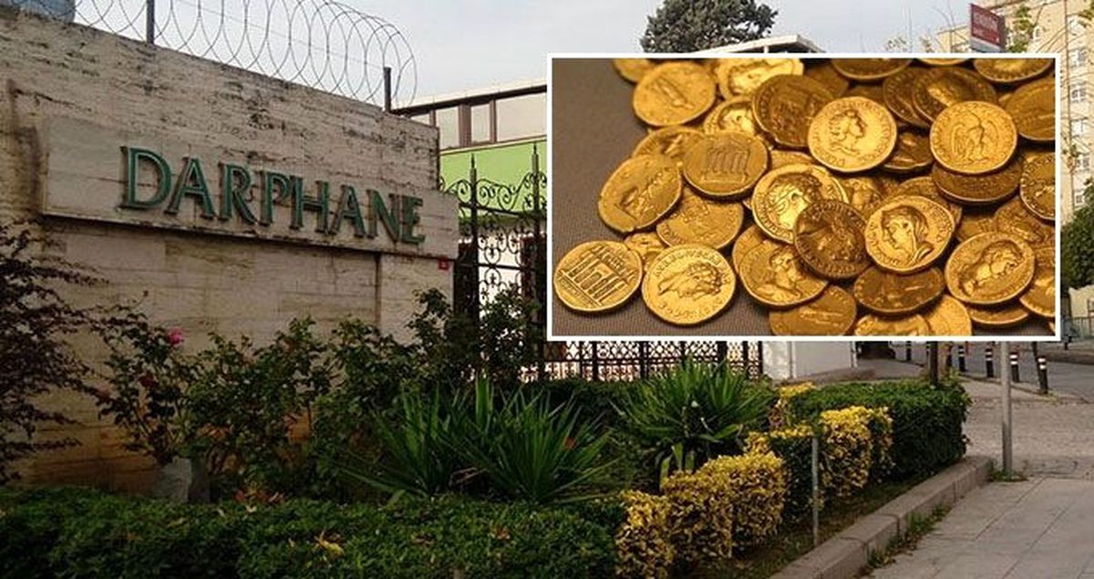Darphanede 99 Çuval Altın Bulundu