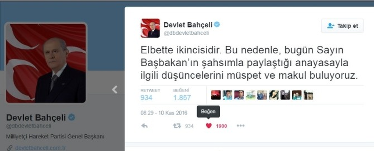 Devlet Bahçeli\'den Başbakan Yıldırım\'la Görüşme Açıklaması