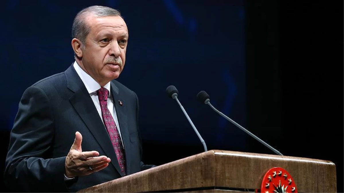 Erdoğan: "Gazi\'nin Emaneti Olan Yeni Türkiye\'yi Karalamanın Peşinde Olanlar Onun Adını Ağızlarına...