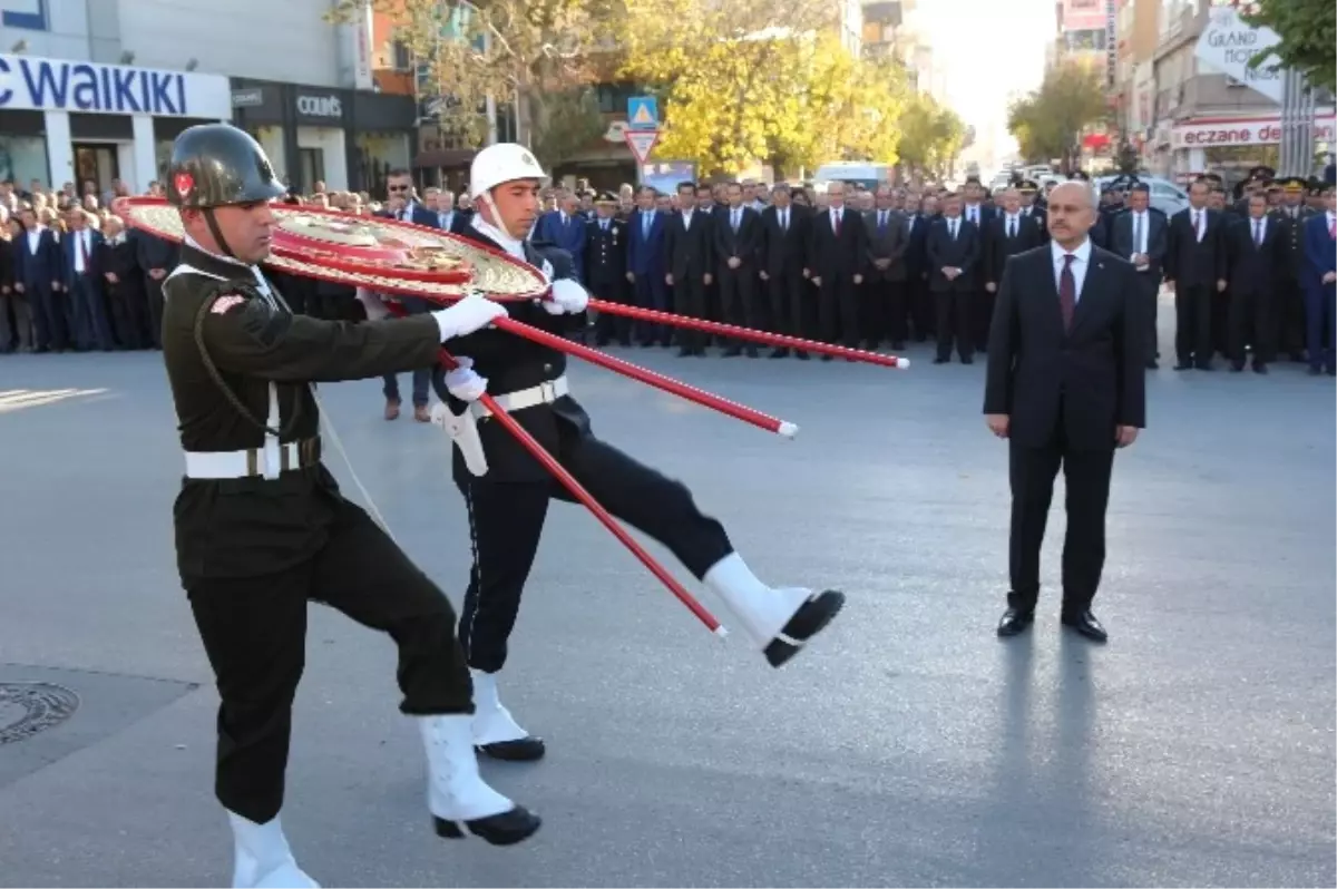 Gazi Mustafa Kemal Atatürk, Niğde\'de Törenle Anıldı