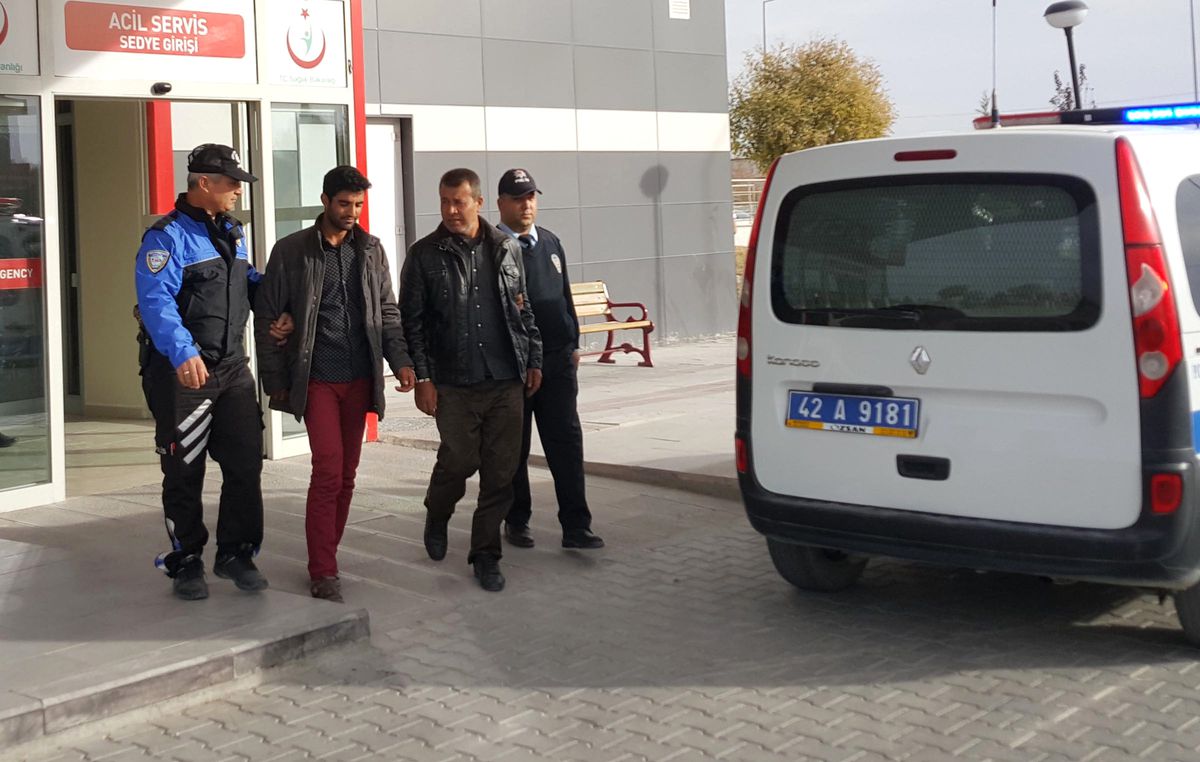 Konya\'da Uyuşturucu Operasyonunda 5 Afgan Tutuklandı