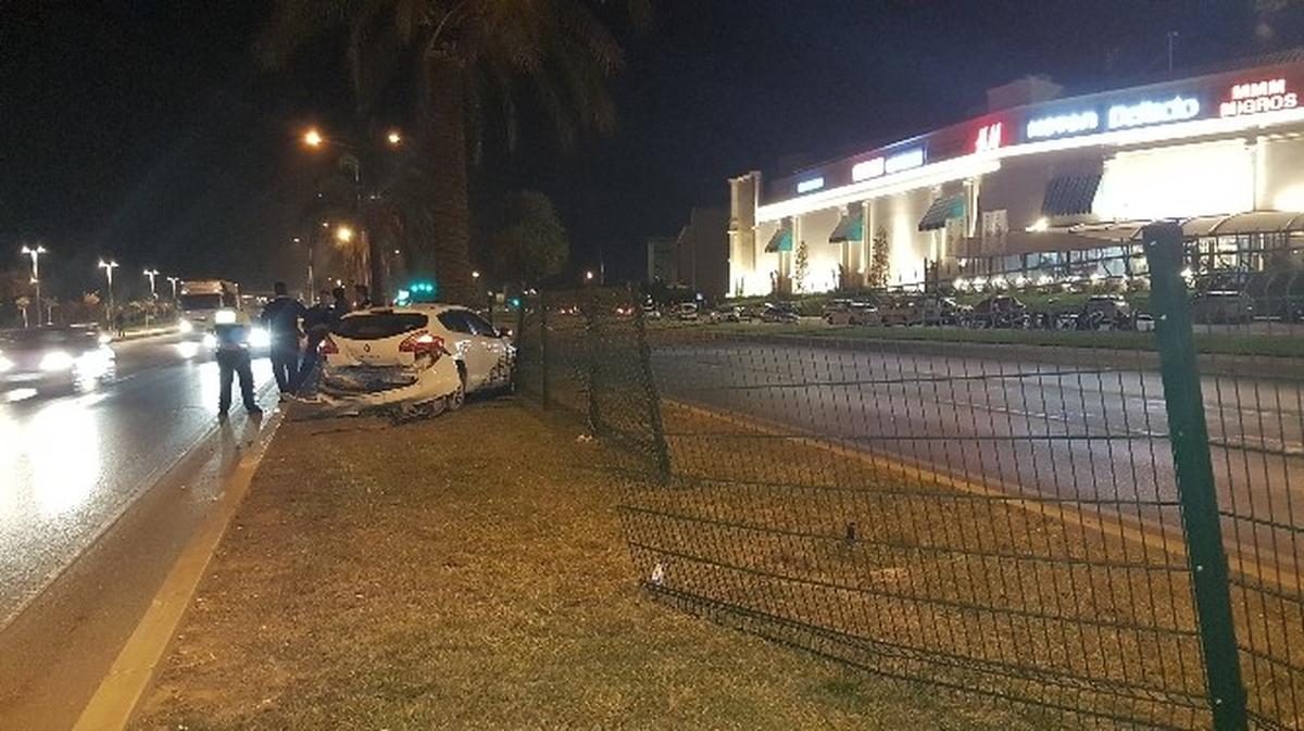 Manavgat\'ta Trafik Kazası: 1 Yaralı