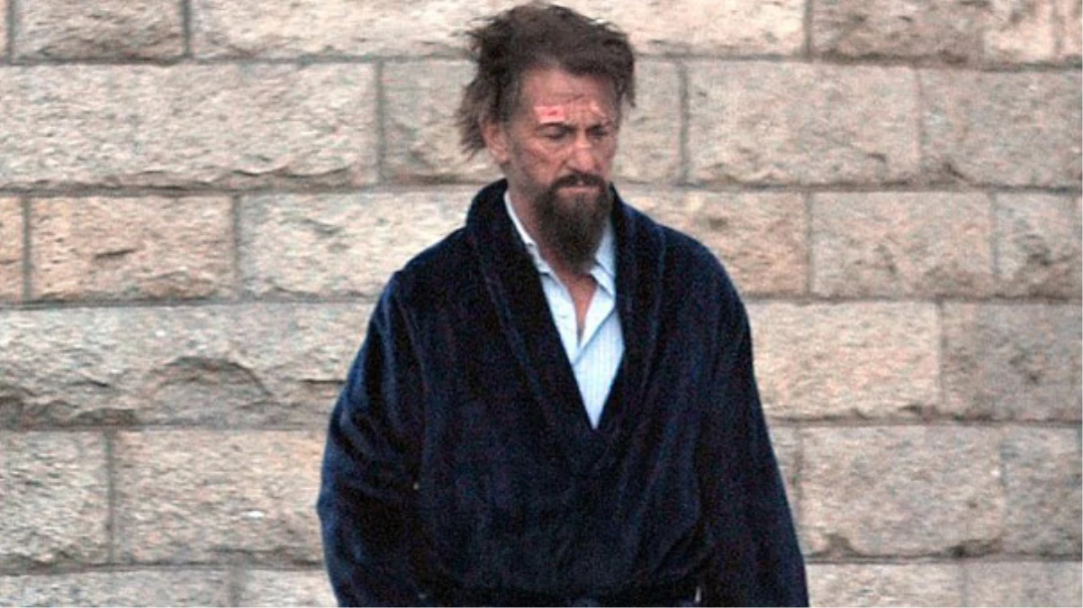Sean Penn, Çekimler Sırasında Perişan Halde Görüntülendi