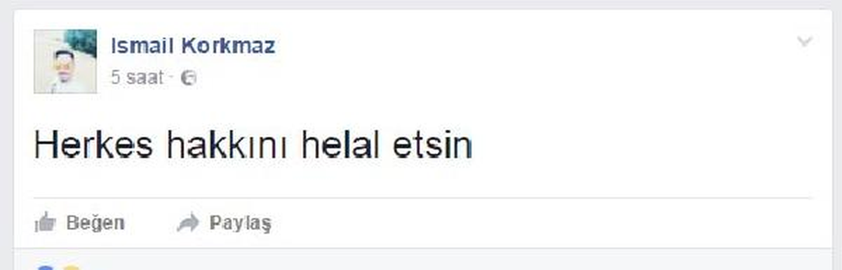 Sosyal Medyadan Helallik İsteyip İntihar Etti