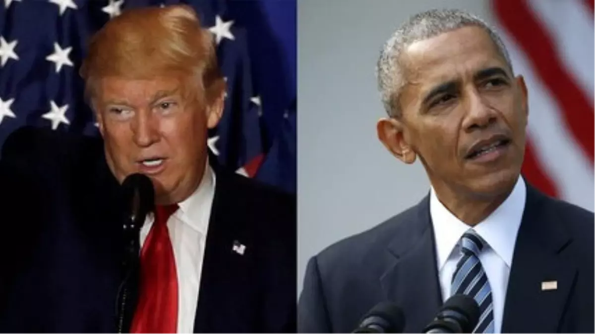 Trump ile Obama Buluşuyor