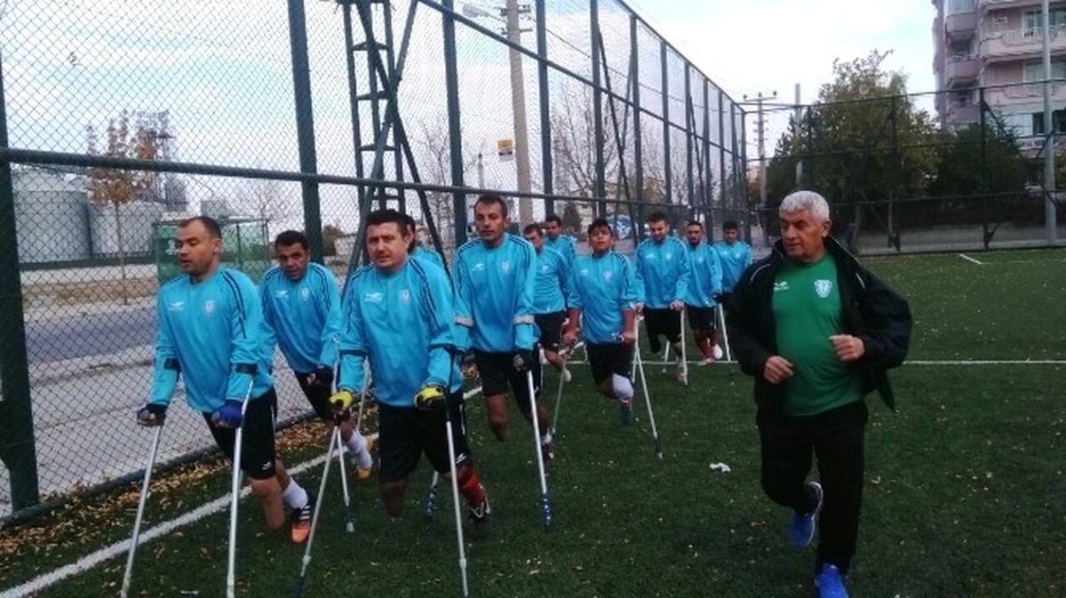 Ampute Futbol Takımı, Kayseri\'den Galibiyetle Dönmek İstiyor