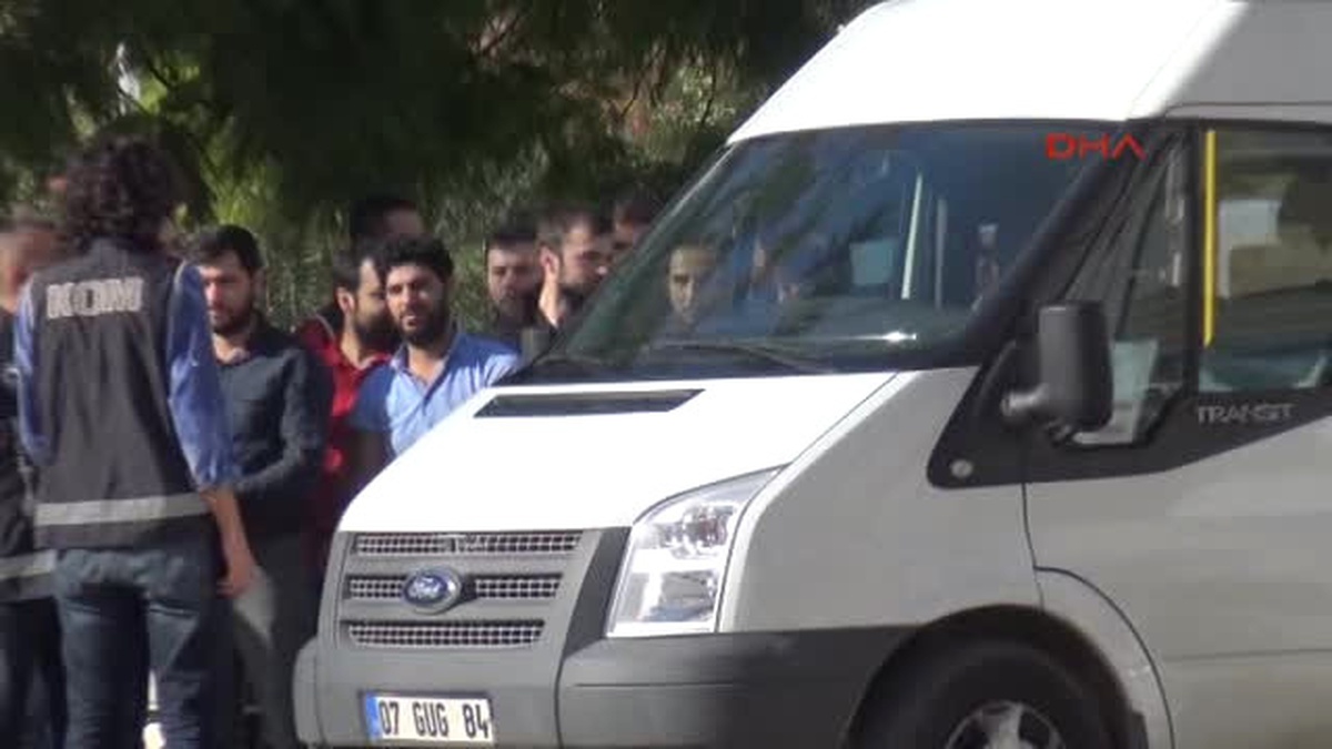 Antalya - Fetö\'den 11 Şüpheli Adliyeye Sevk Edildi