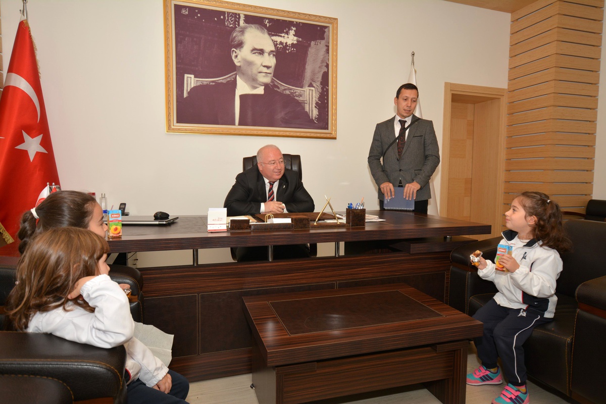 Bahattin amcalarından miniklerin "Eko Okul Projesine" Destek