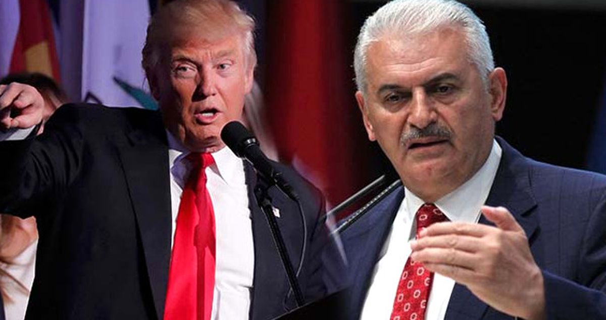 Son Dakika! Başbakan Binali Yıldırım, Donald Trump ile görüştü