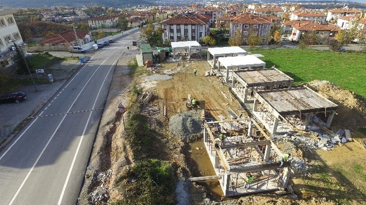 Başiskele\'de Muhtarlık Hizmet Binası Yapılıyor