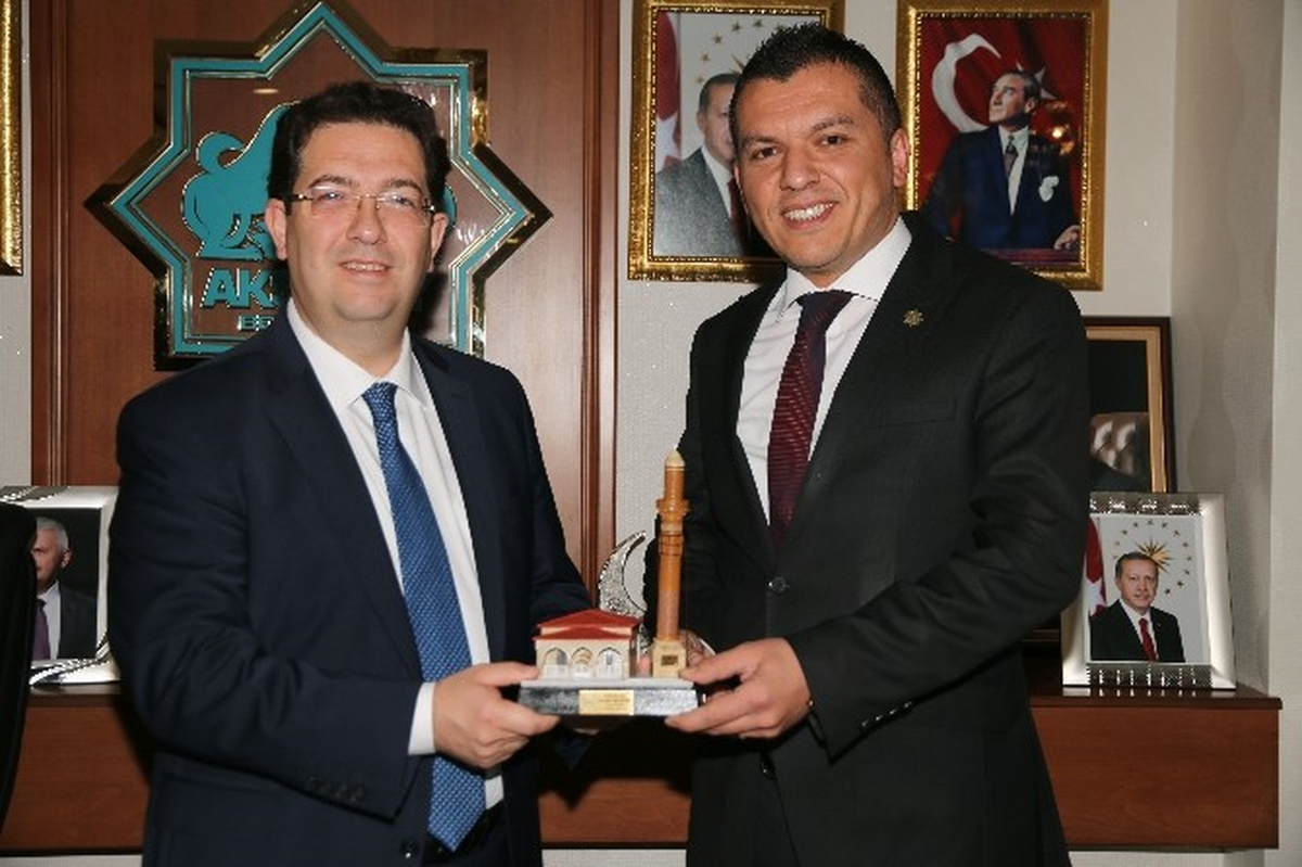 Başkan Yazgı\'dan Gümüşsoy\'a Tebrik