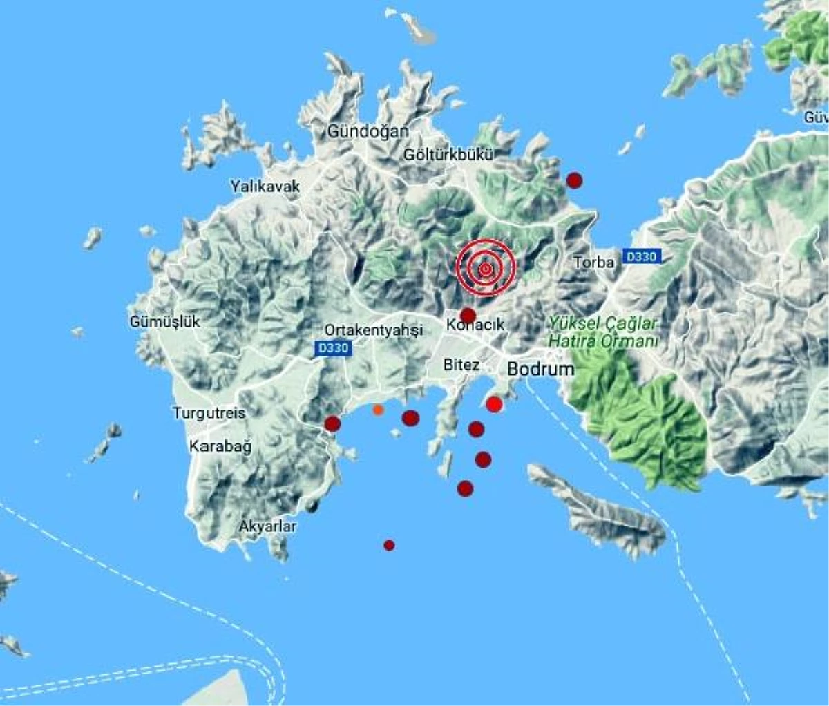 Bodrum Dünden Bu Yana 12 Kez Sallandı