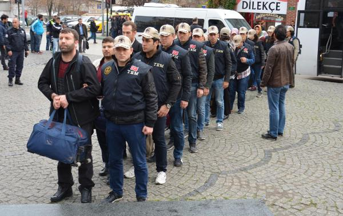 Bottan Düşen \'Fetö\' İmamı ve 11 Kişi Adliyeye Sevk Edildi