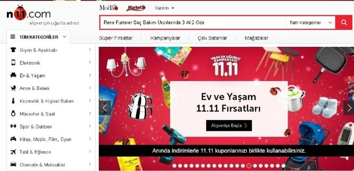 Çifte 11" Çılgınlığı Başladı