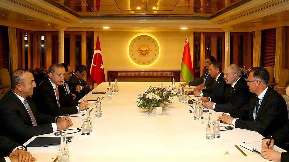 Cumhurbaşkanı Erdoğan, Belarus Cumhurbaşkanı Lukaşenko ile Görüştü