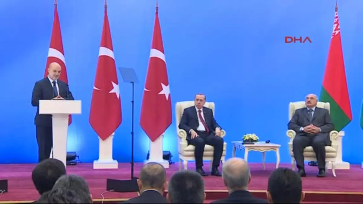 Cumhurbaşkanı Erdoğan Türk- Belarus Iş Forumu\'nda Konuştu -1