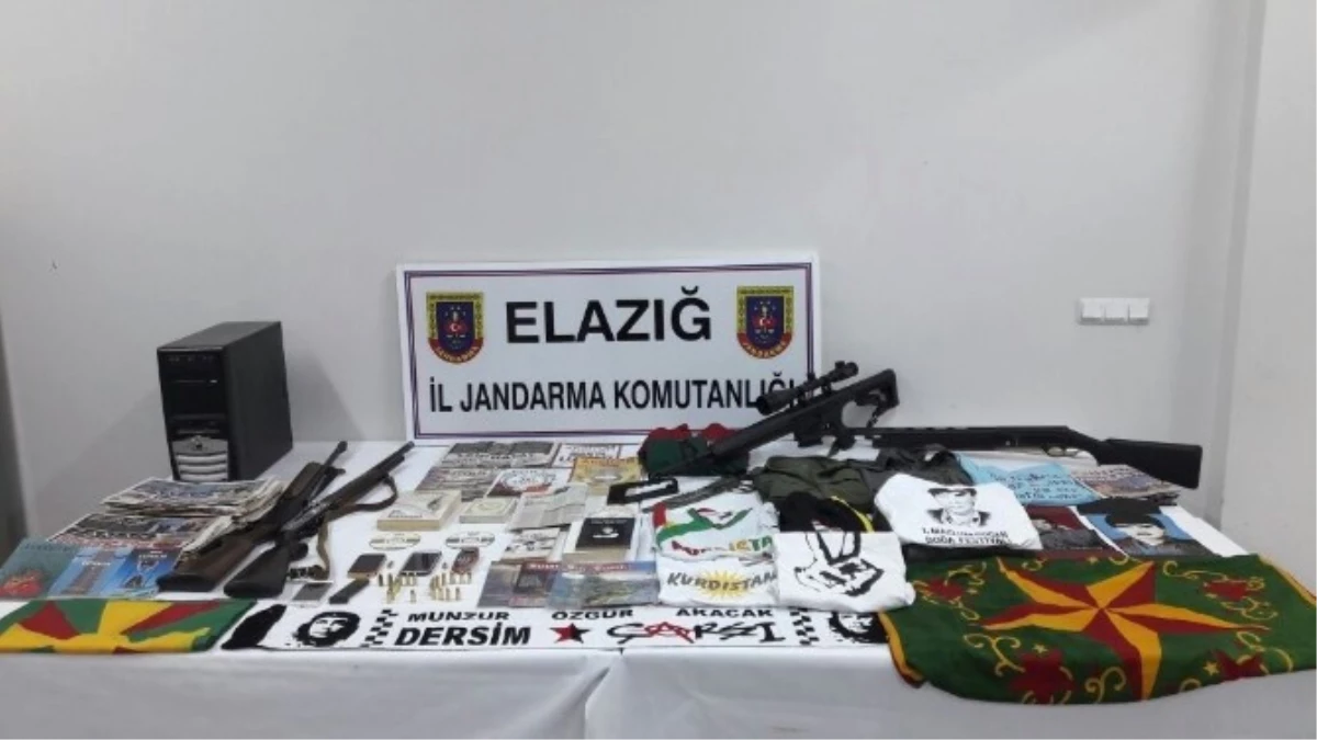 Elazığ\'da PKK Operasyonunda 8 Şüpheli Tutuklandı