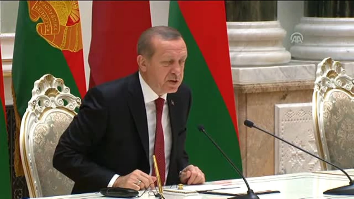 Erdoğan: "Belarus\'un Yanımızda Olduğunu Hissetmek Bizler Için Değerlidir"