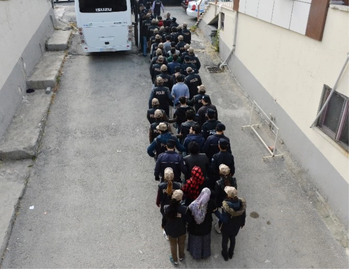 Gaziantep\'te Deaş Operasyonlarında Yakalanan 24 Kişi Tutuklandı