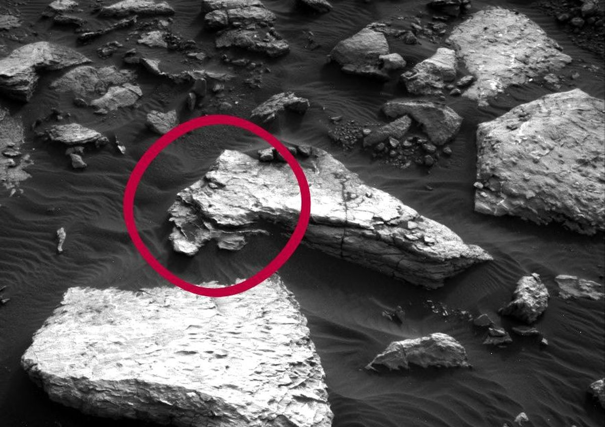 Mars\'ta "Öpücük Gönderen Uzaylı" Bulundu