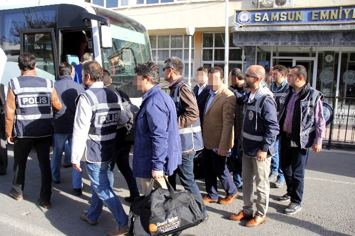 Samsun\'da Fetö\'den 17 Kişi Tutuklandı