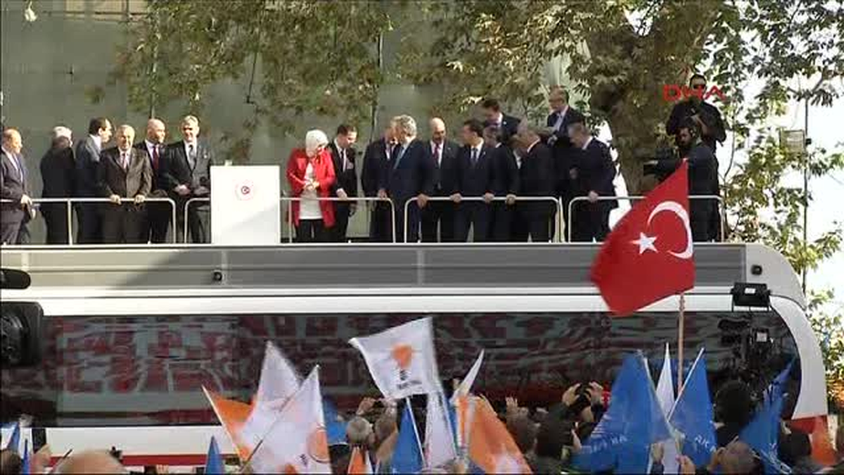 Trabzon Başbakan Yıldırım MHP Ile Beraber Anayasa Değişikliğini Yapacağız ve Başkanlık Sistemini de...
