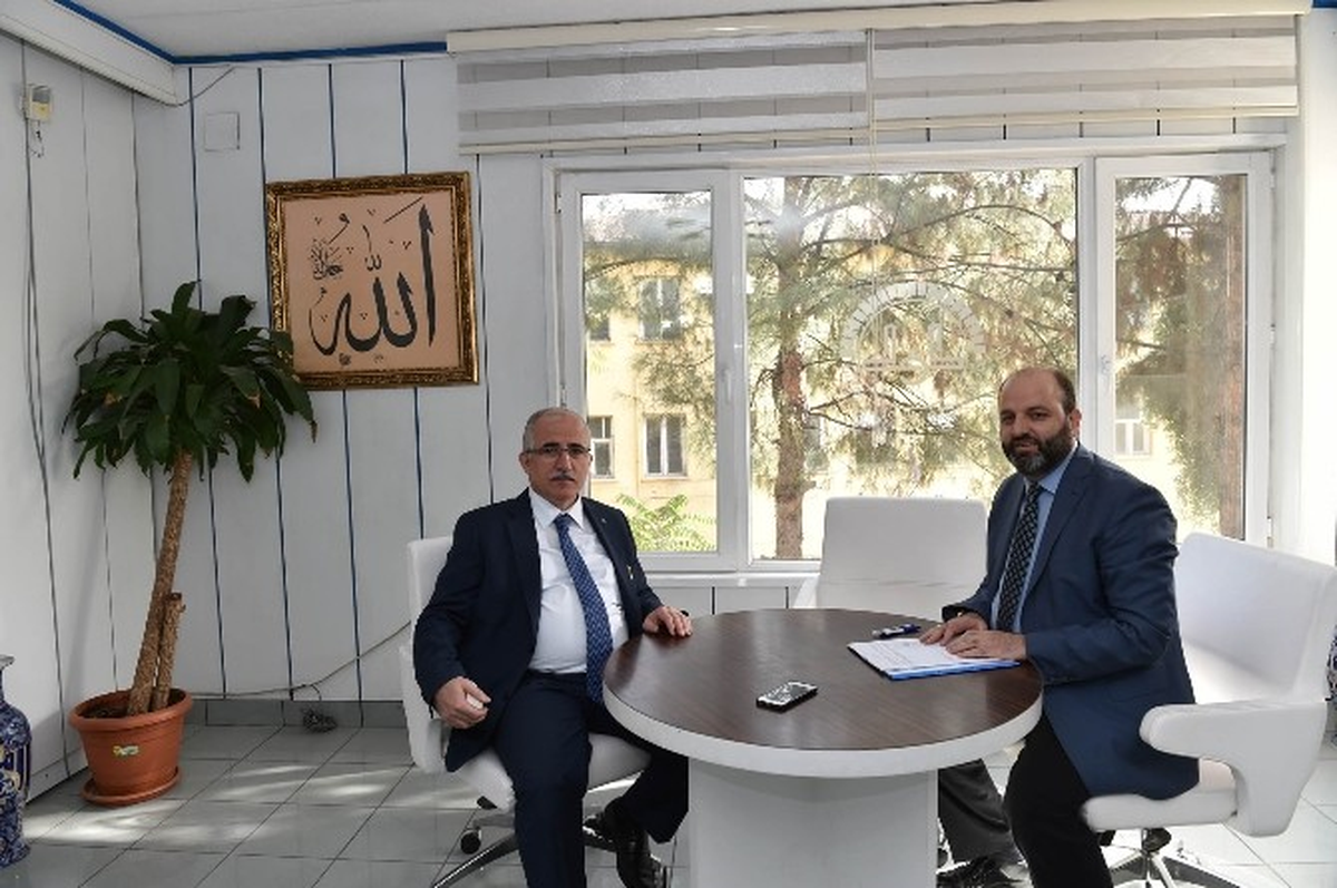 Vali Tuna\'dan İl Müftüsü İhsan Açık\'a Ziyaret
