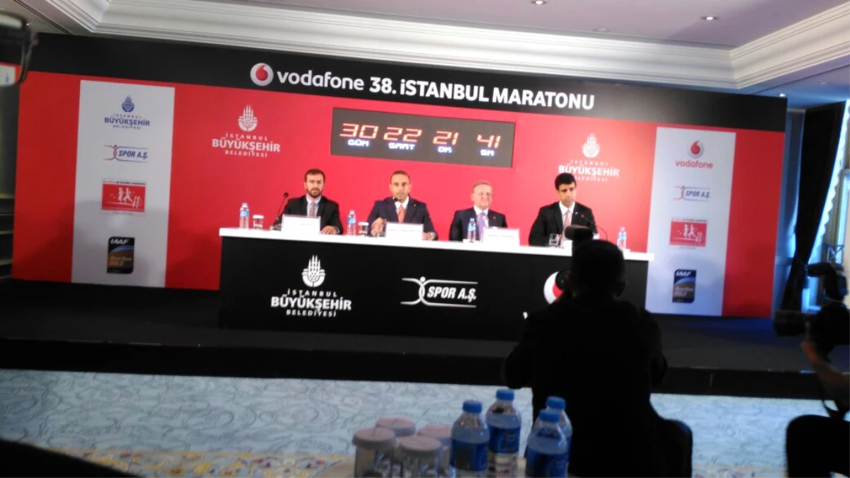 Vodafone 38. İstanbul Maratonu\'nun Basın Toplantısı Yapıldı