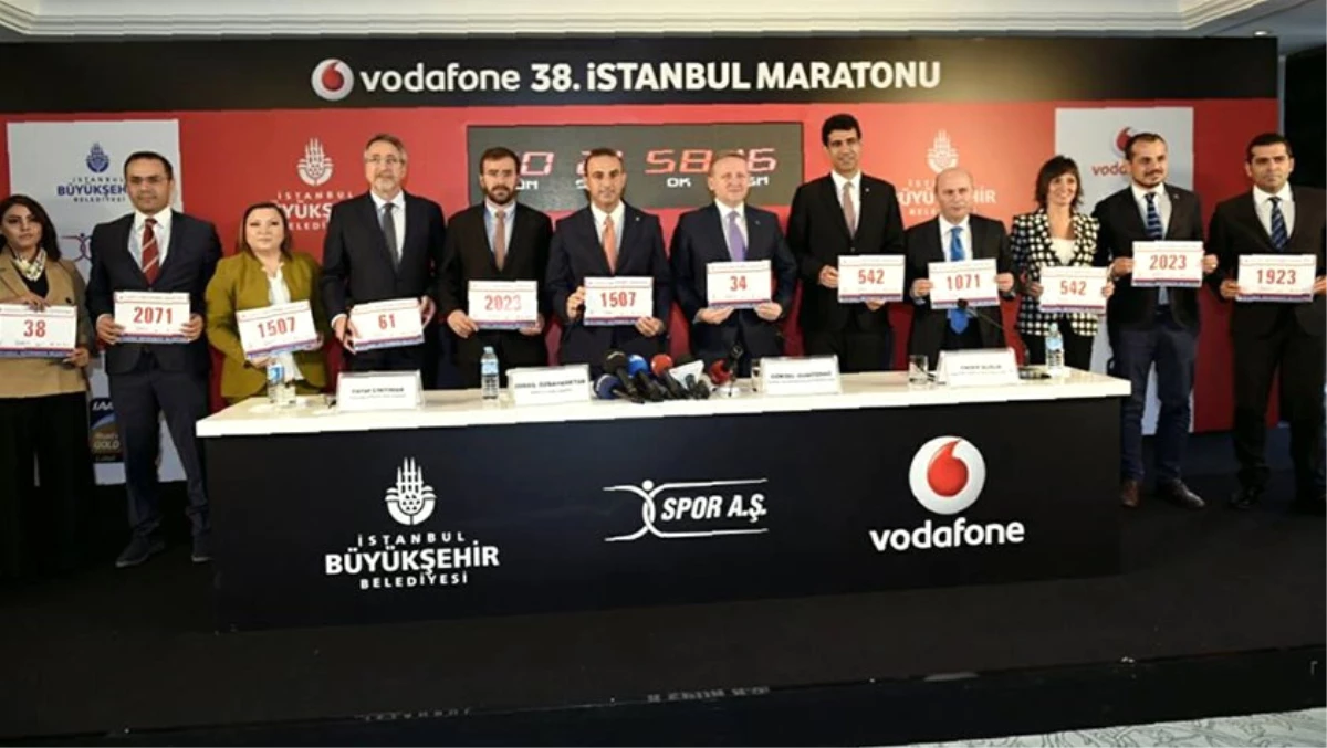 Vodafone 38. İstanbul Maratonu\'nun Basın Toplantısı Yapıldı