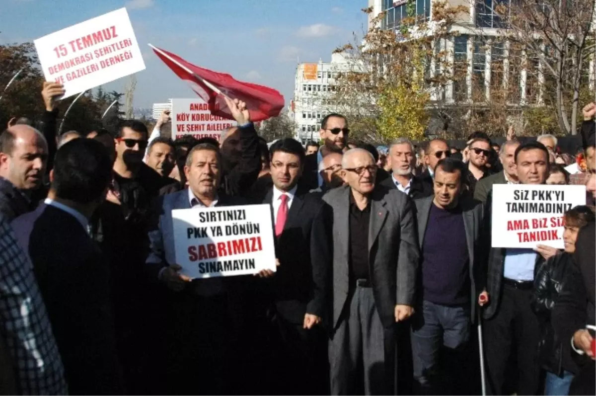 Avusturya Büyükelçiliği Önünde Protesto