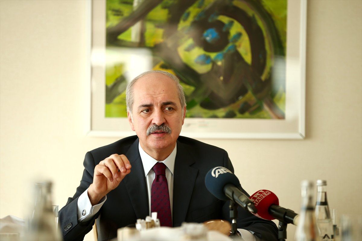 Başbakan Yardımcısı Kurtulmuş, Yabancı Basınla Buluştu