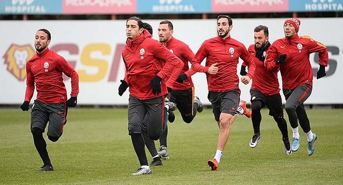 Galatasaray\'da Derbi Maçı Hazırlıkları