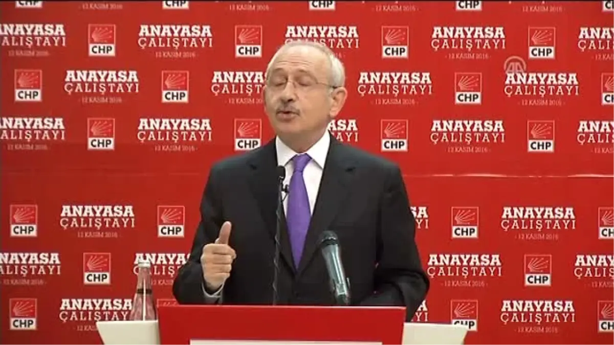 Kılıçdaroğlu: "Yüzde 10 Seçim Barajı Darbecilerin Ürünüdür"